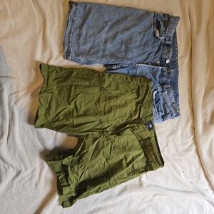 Two h&m shorts